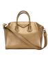 Medium Antigona, &pound;410, Handbags, Gold, Leather, Front view
